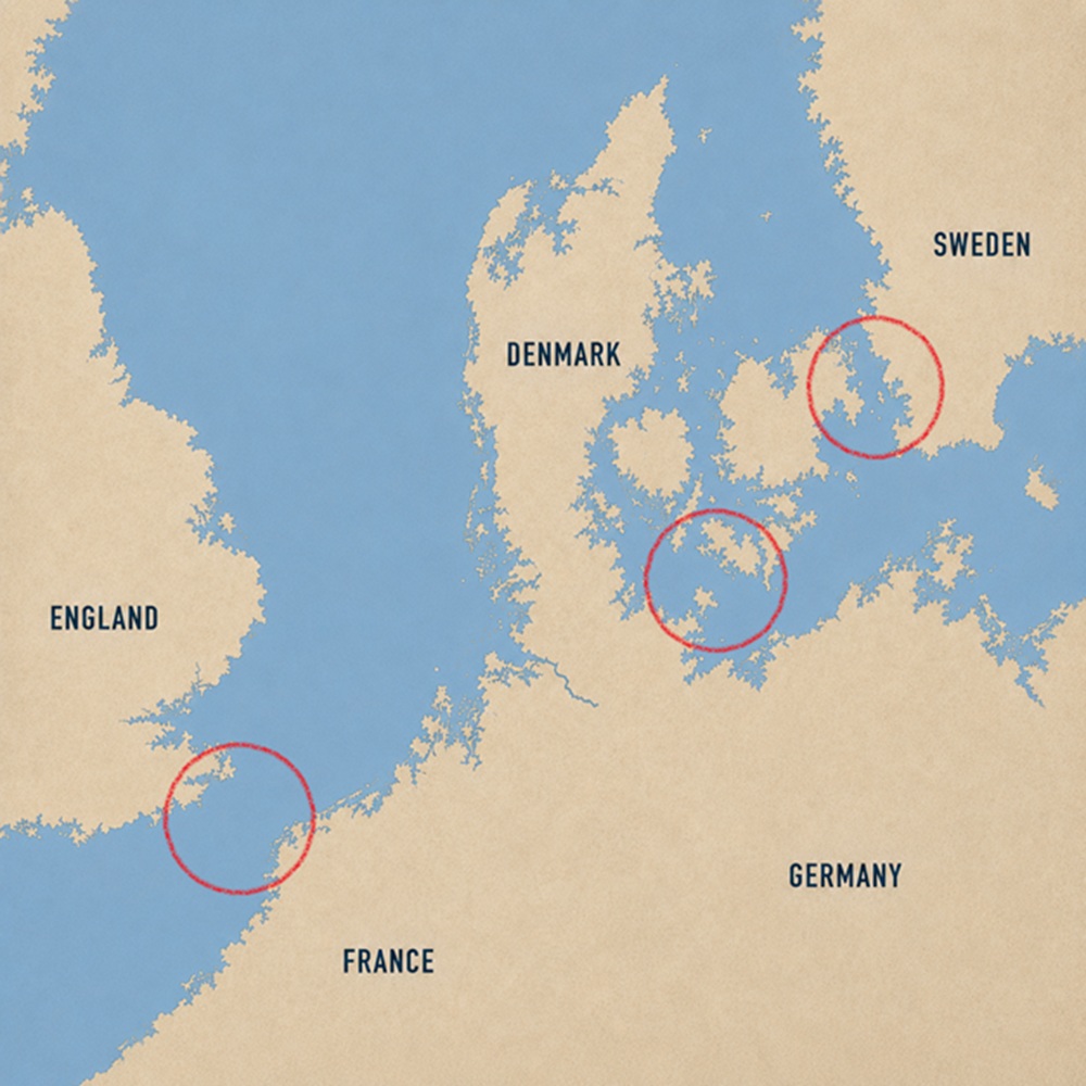 crossing locations europe